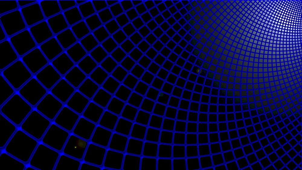 Blau abstrakt