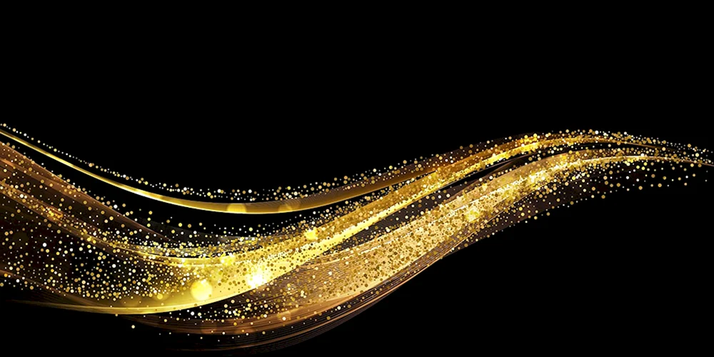Schwarzer Goldhintergrund