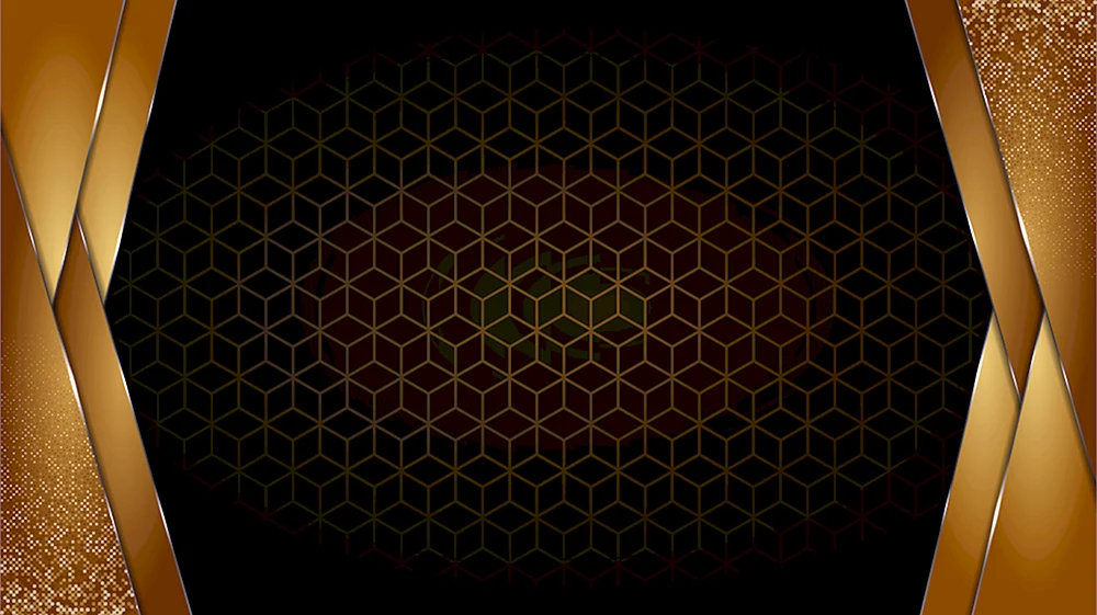 Schwarzer und goldener Hintergrund