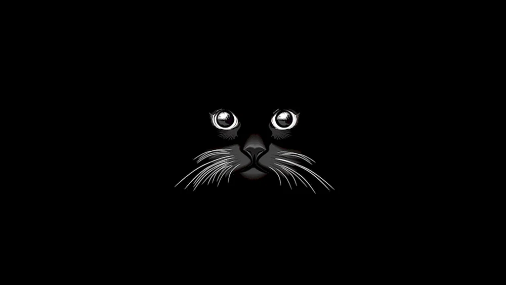 Schwarzer Desktop-Hintergrund