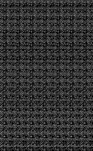 Schwarzes Bild ohne alles