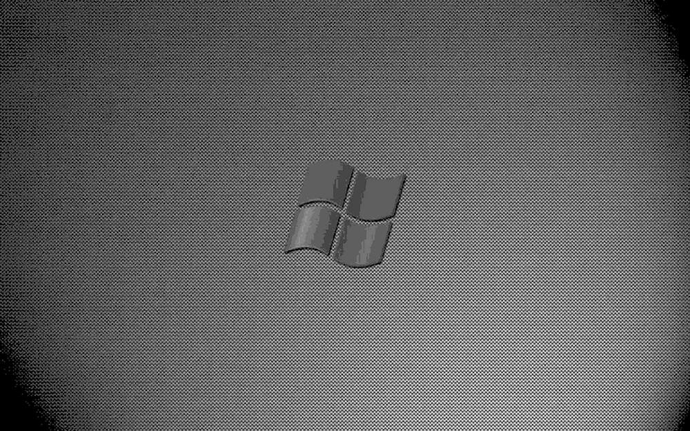 Schwarzer Desktop-Hintergrund