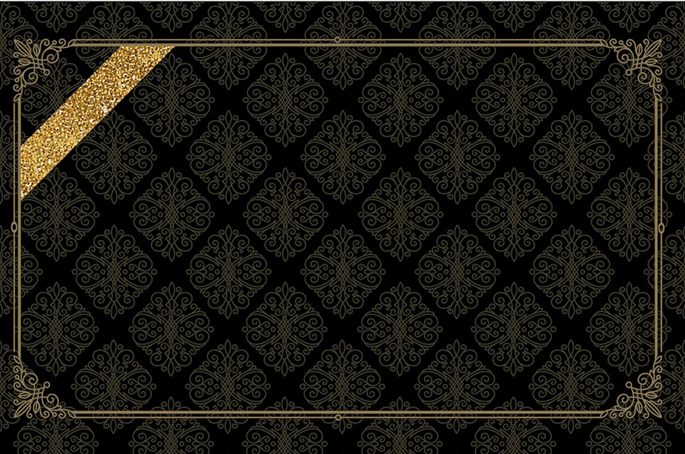 Schwarzer Goldhintergrund