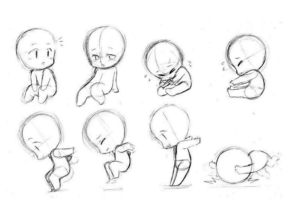 Chibi Anatomie Referenz