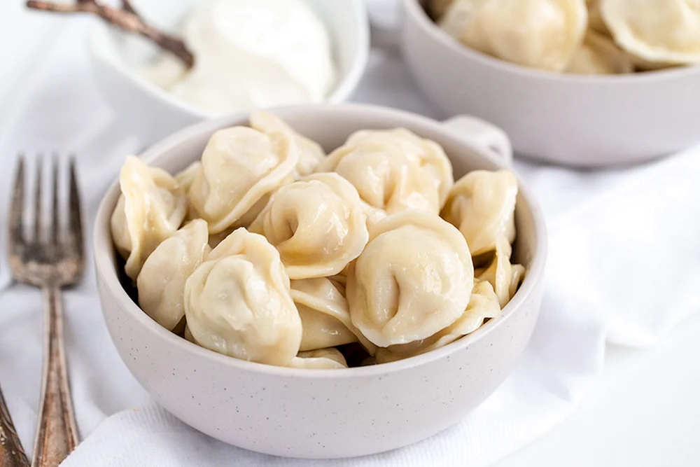 Gekochte Knödel
