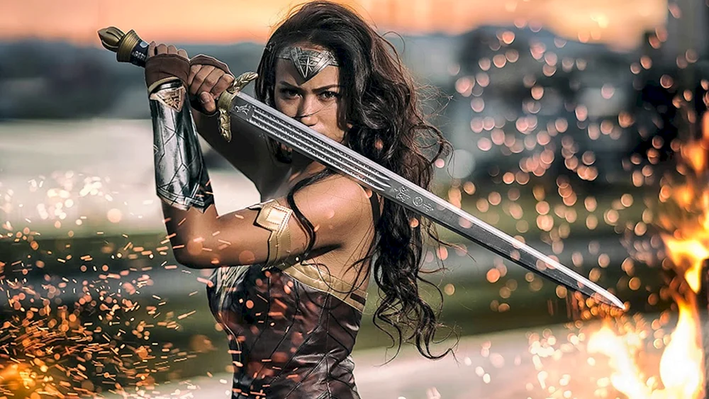 Amazonenfrau Diana