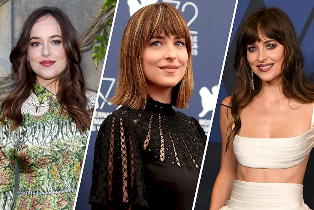 Dakota Johnson Johnson 50. Grautöne