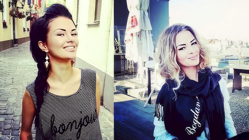 Dana Sokolova mit langen Haaren