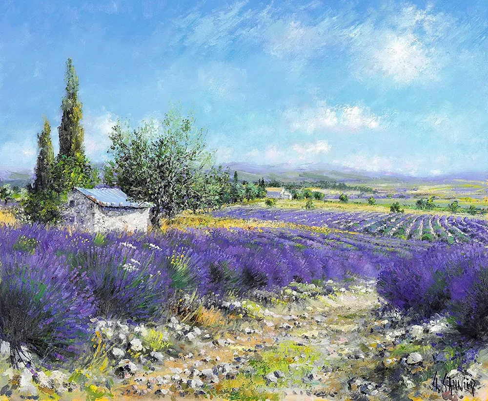 Daniel Sannier Gemälde Provence