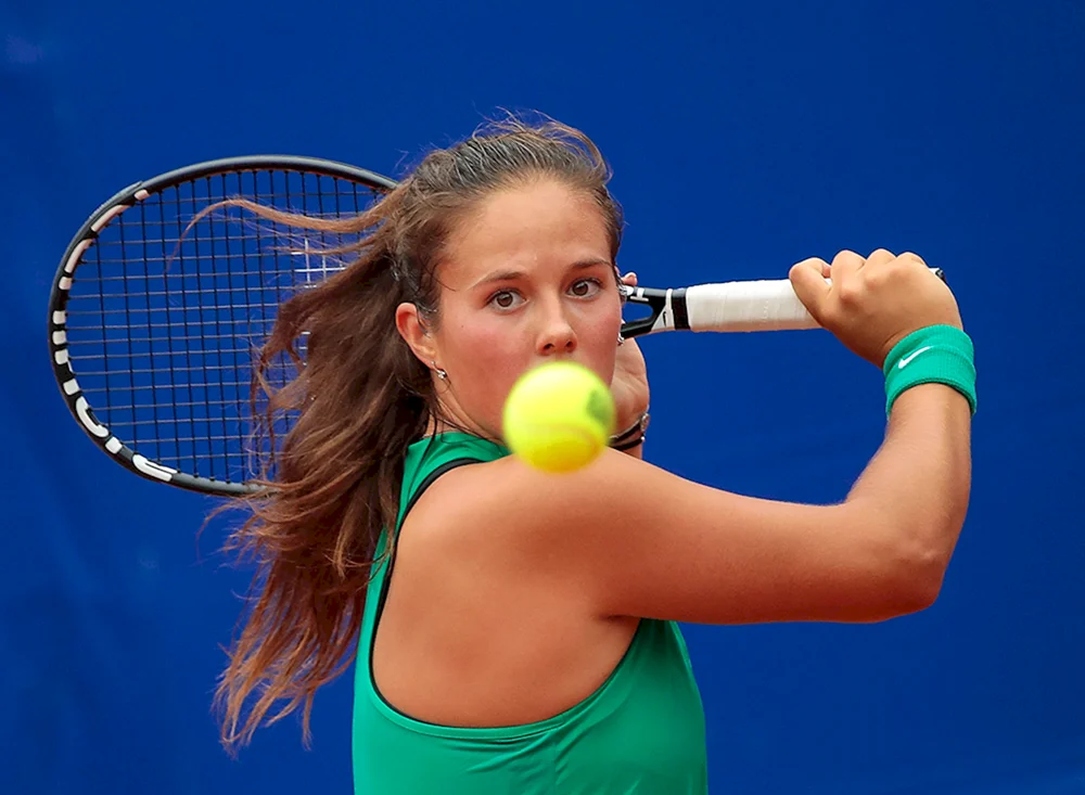 Tennisspielerin Daria Kasatkina. Kasatkina
