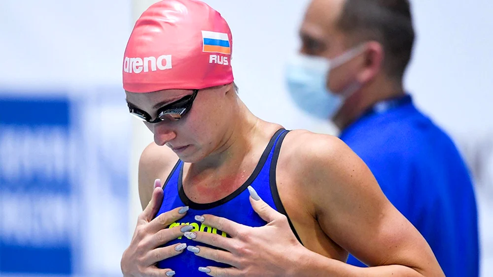 Darya Shmeleva Schwimmerin Schwimmerin Schwimmerin Kirpichnikova Anastasia