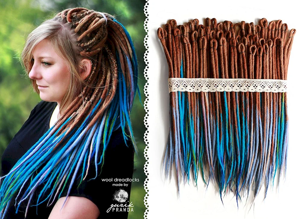 Dreadlocks Afro Zöpfe