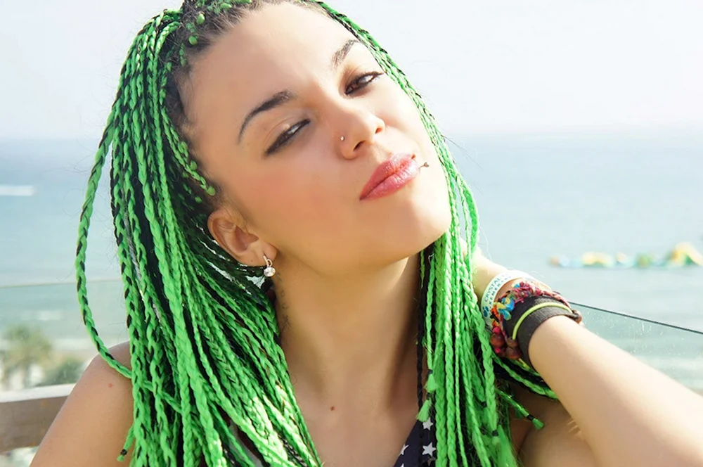Box Braids Afrozöpfe