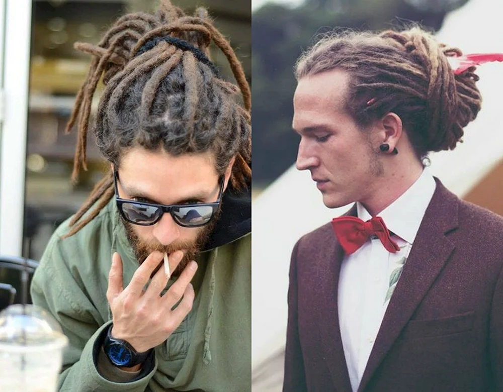Senegalesische kurze Dreadlocks