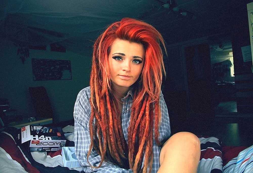 De Dreadlocks Rothaarige