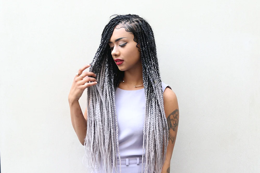 De Senegalese Dreadlocks. Zöpfe