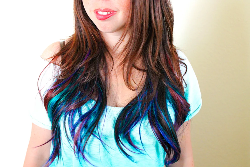 Balayage ombré shatouche
