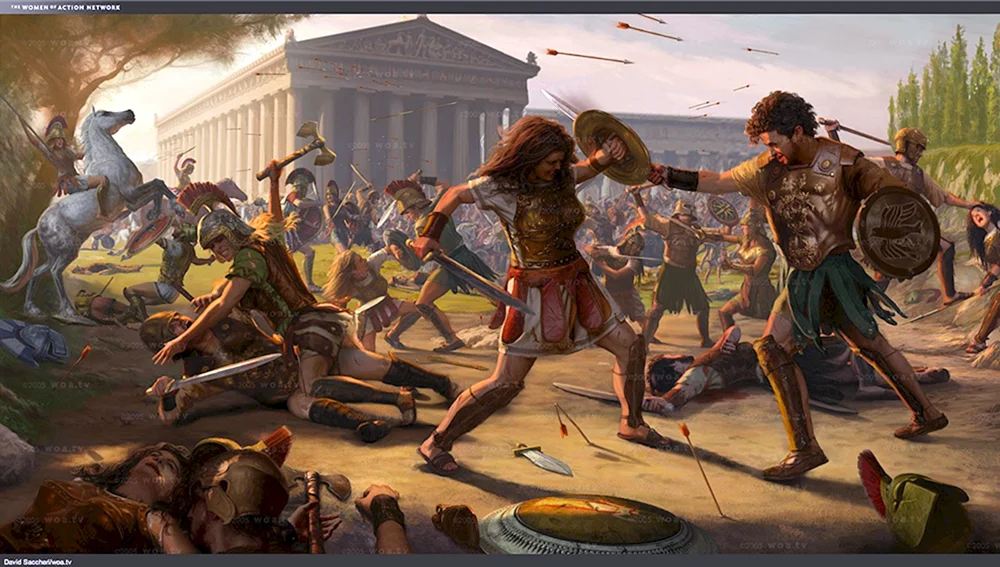 Die Amazonen von Themyscira DC