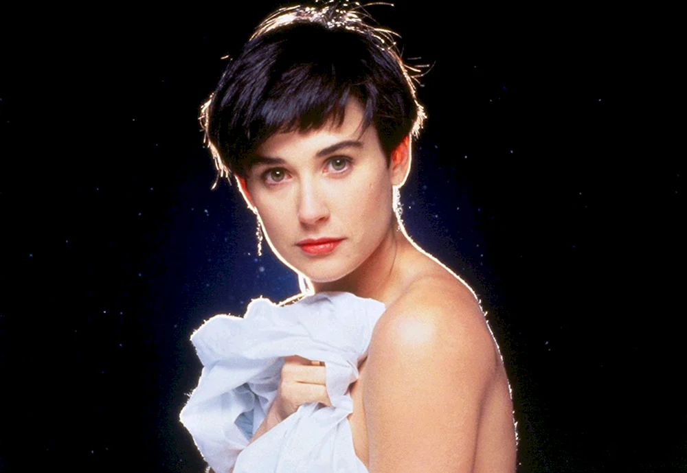 Demi Moore Gespensterhaarschnitt