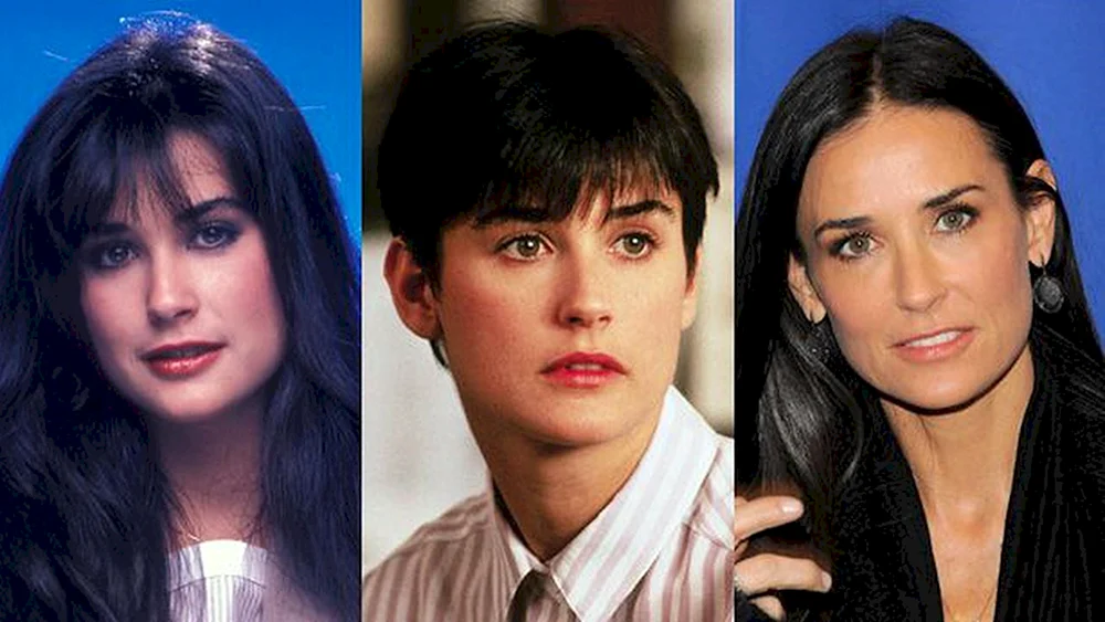 Demi Moore haircut