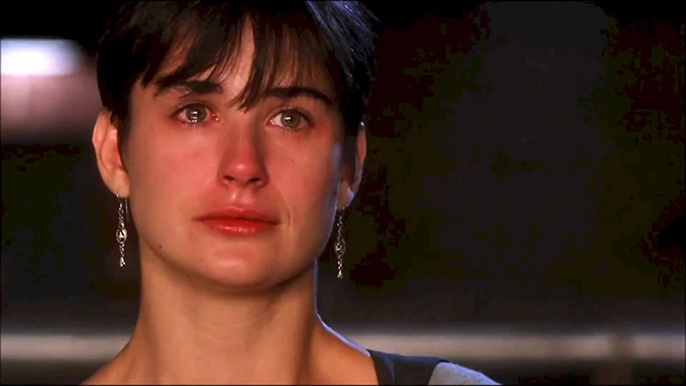Demi Moore Geisterhaarschnitt
