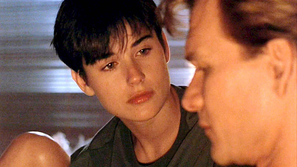 Demi Moore Geisterhaarschnitt