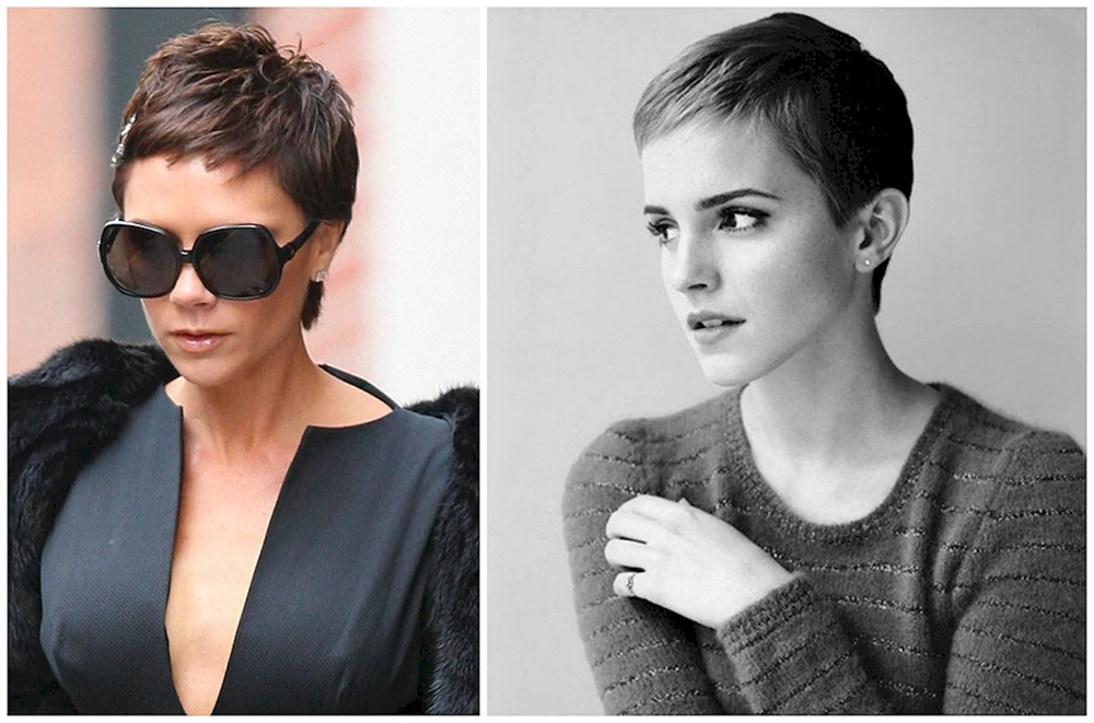 Demi Moore mit Kurzhaarschnitt
