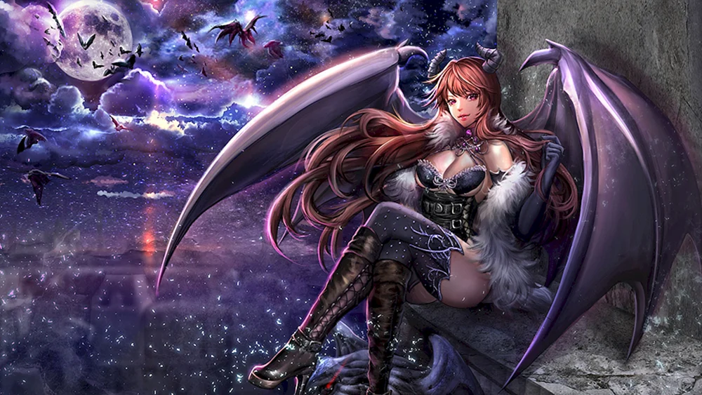 Lilith anime Dämon