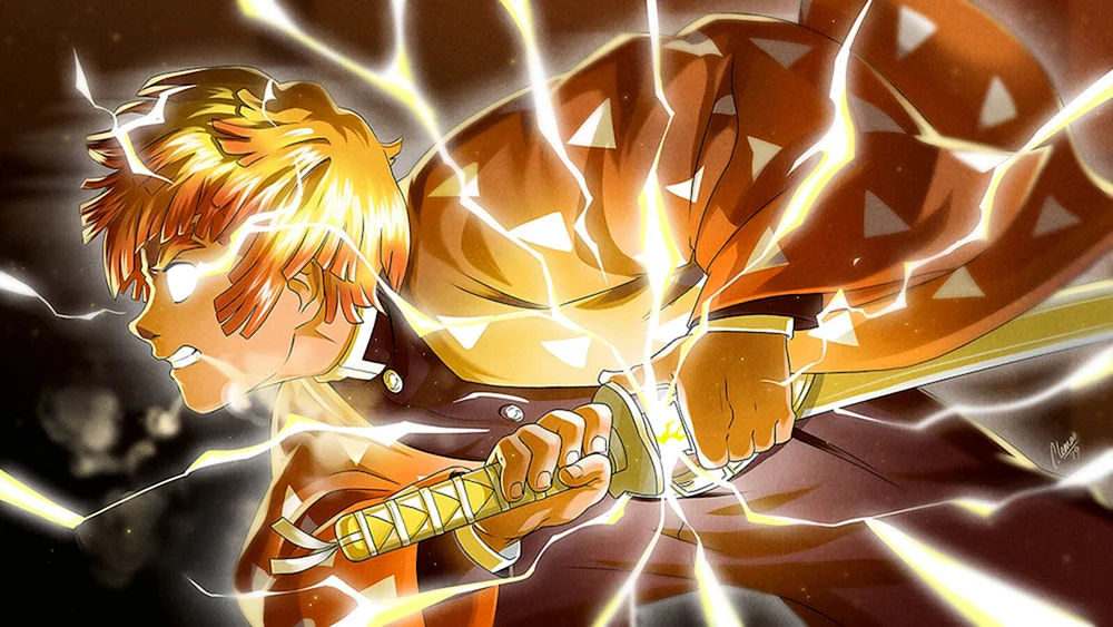 Demon Slayer zenith of Agatsuma