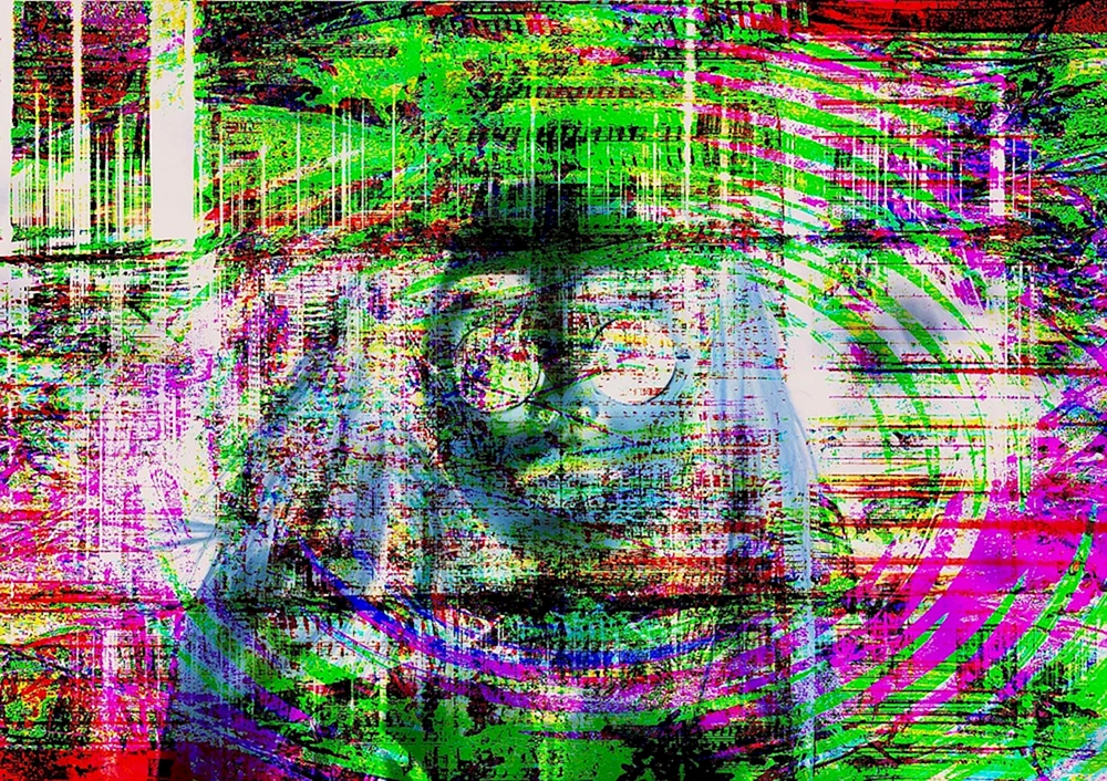 Glitch-Störungen im TV
