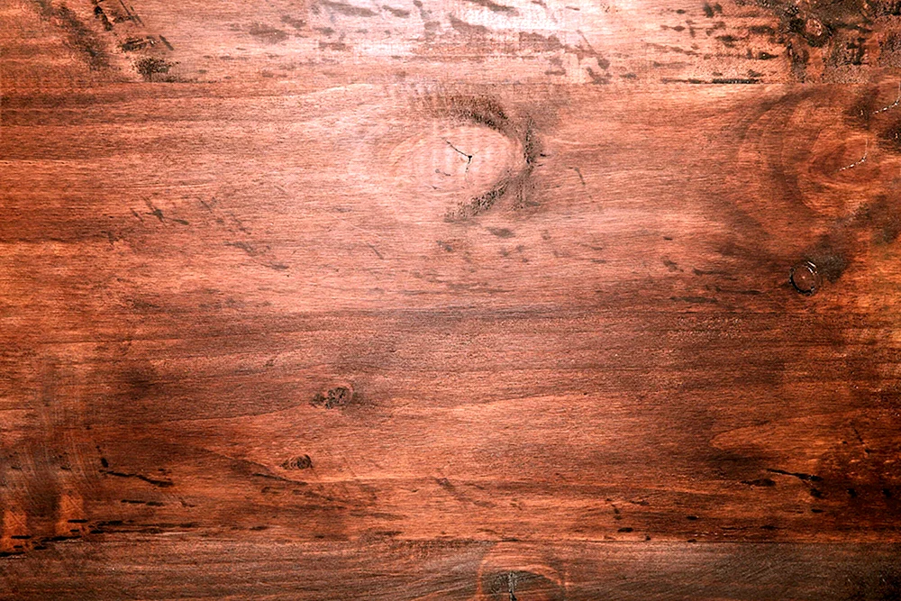 Wooden table surface