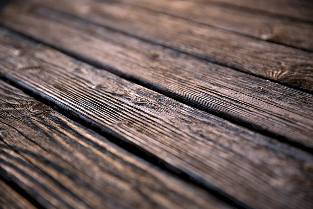 Holztischoberfläche