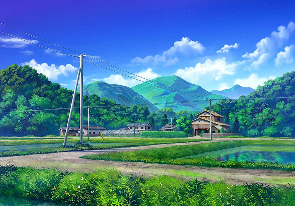 Hayao Miyazakis Dorf 4k