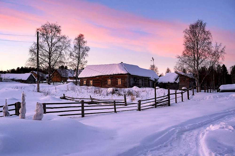 Rubchoyla Dorf Karelien