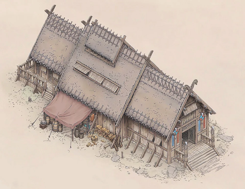 Wikinger-Jarls-Wohnung Valheim