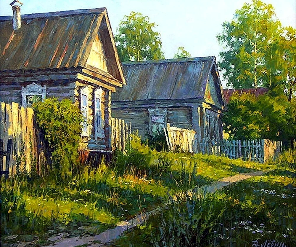 Dorfmalerei Dmitry Levin