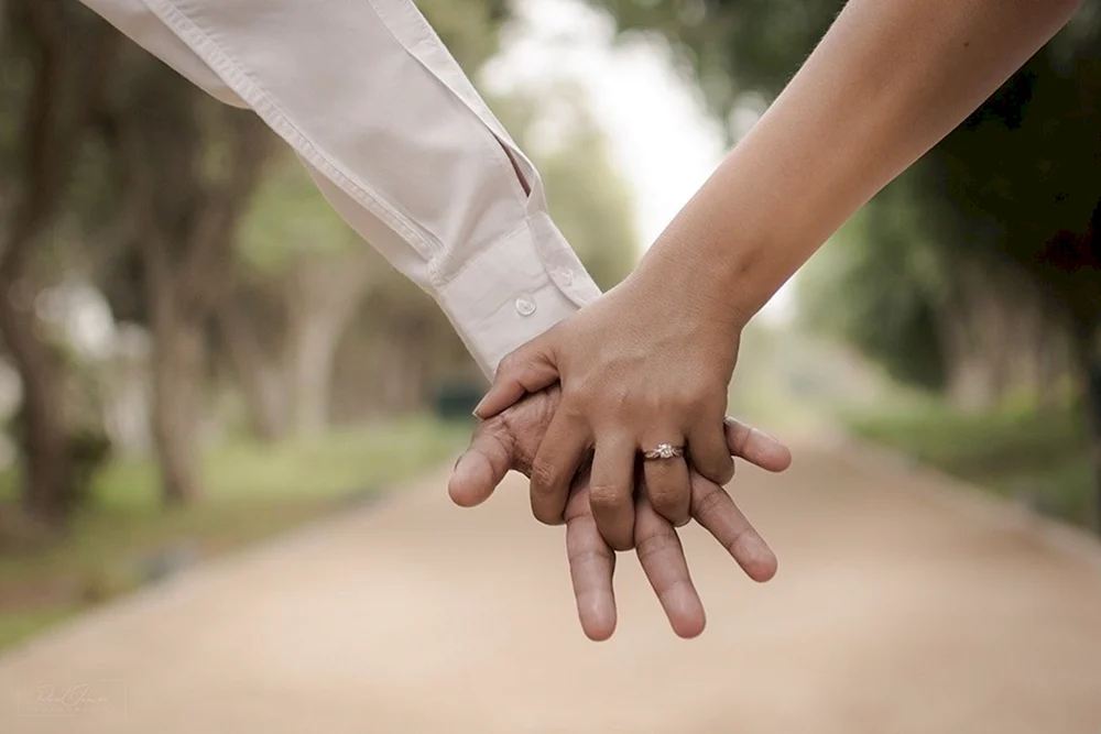 Hand in der Hand