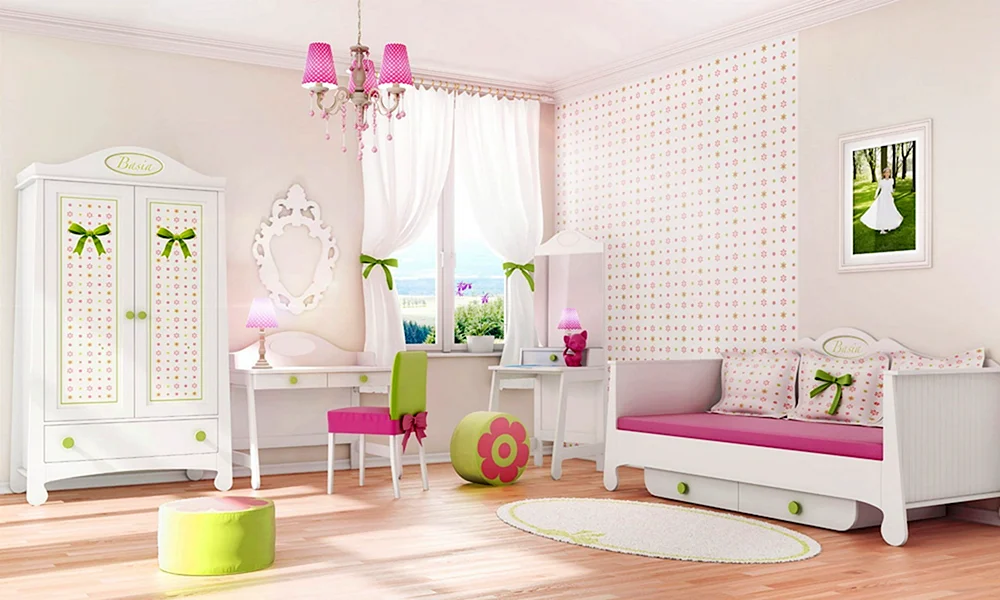 Mädchen Kinderzimmer