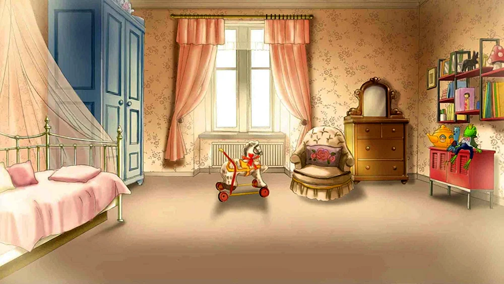 Mädchen Kinderzimmer