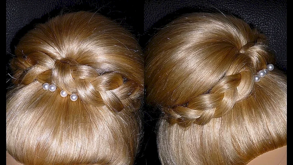 Schöne Duttfrisuren für Mädchen