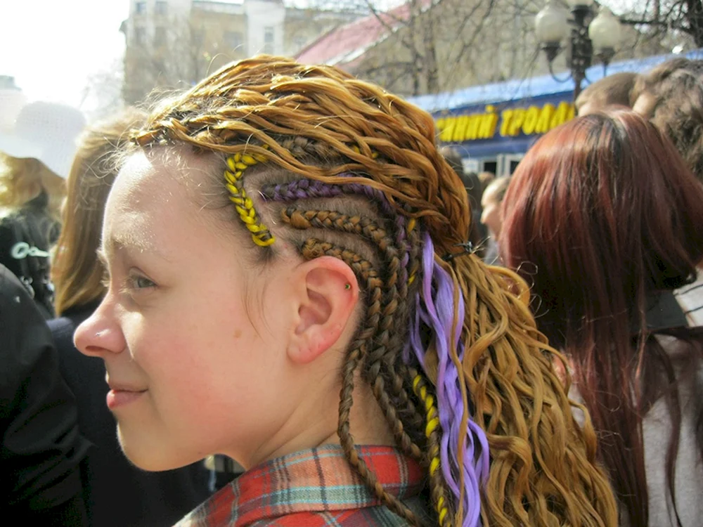 Afro Zöpfe Box Braids