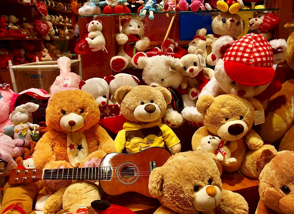 Teddy Bär 6 Stück