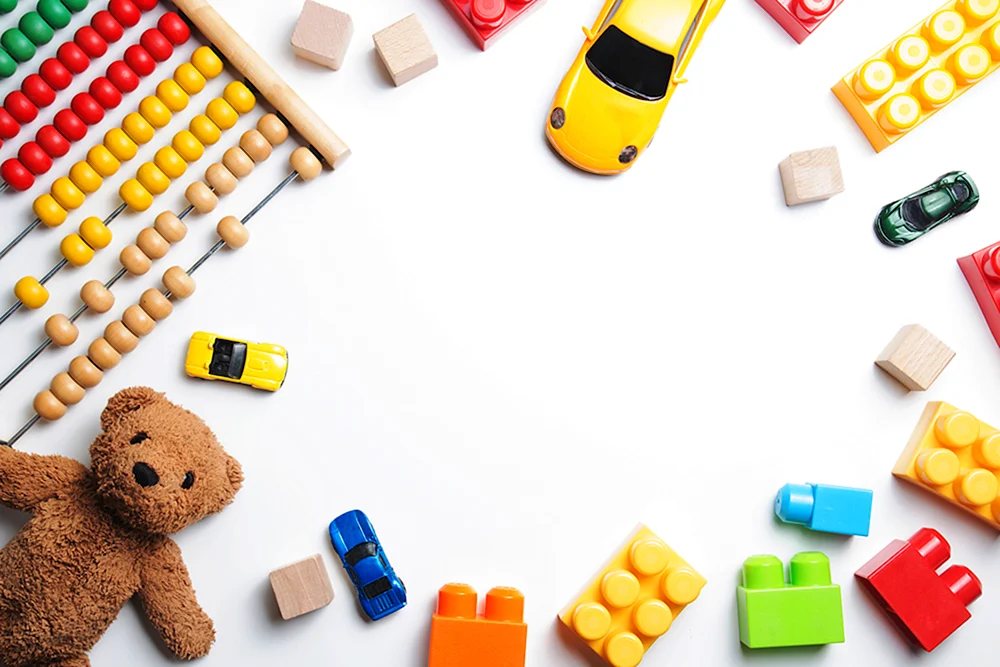 Kinderspielzeug. Muster