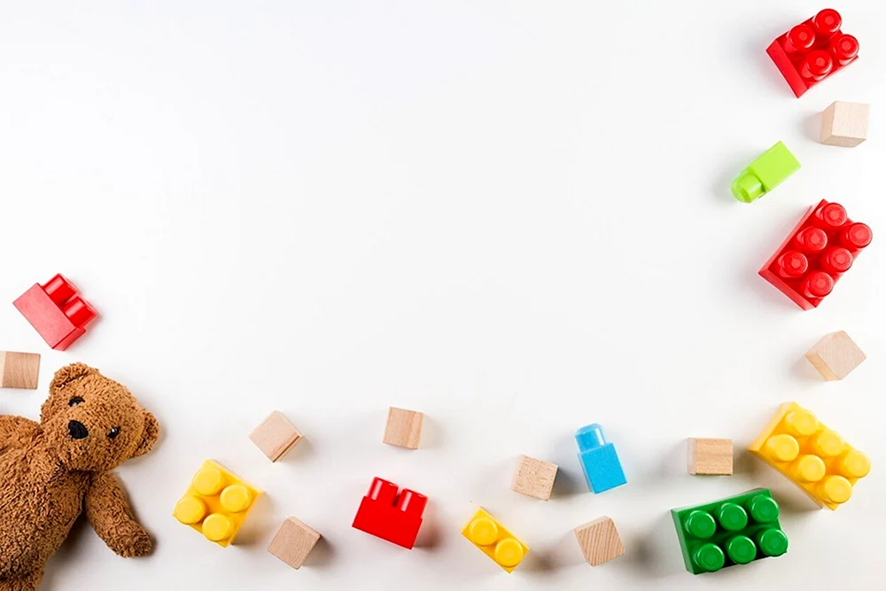 Kinderspielzeug-Hintergrund