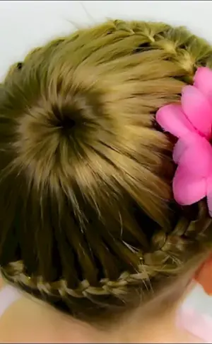 Flechtfrisuren für Kinder