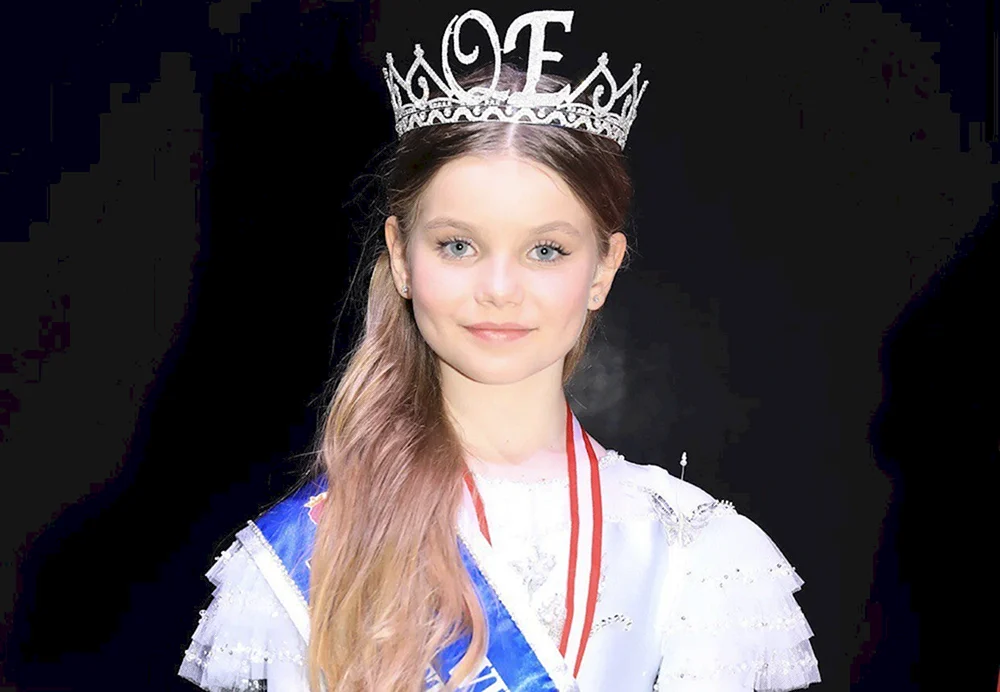 Neunjährige Russin Evangelina Melnikova