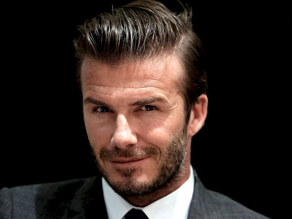David Beckham Frisur.