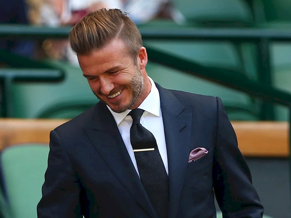 David Beckham Undercut