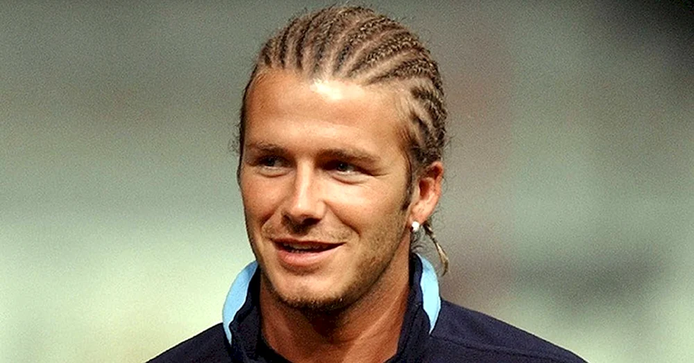 David Beckham Zöpfe