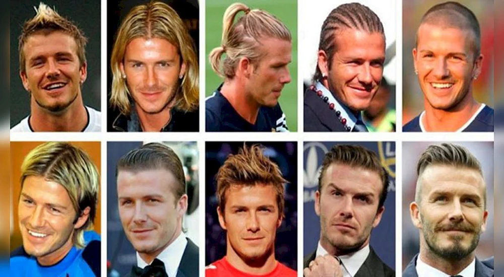 David Beckham Frisuren LA Galaxy